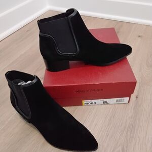 Donald J. Pliner Dyla Black Suede Chelsea Bootie | Women’s Size 8 | NWB